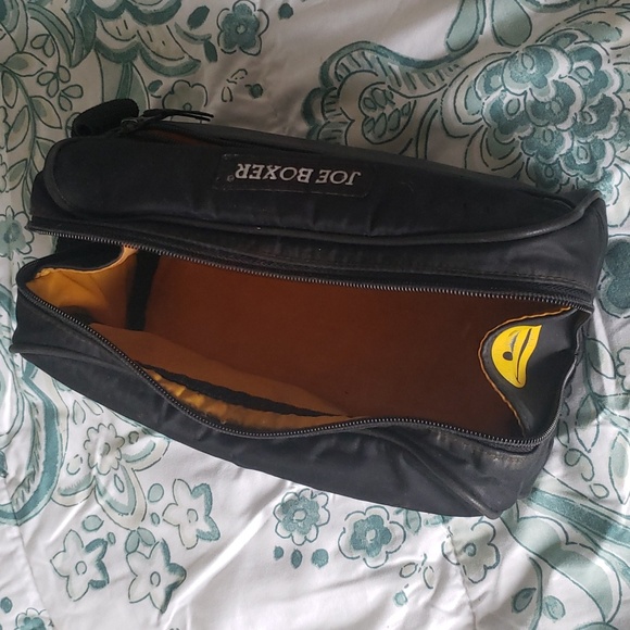 Pre-owned Joe Boxer toiletry bag black and yellow 😉 - Picture 3 of 5